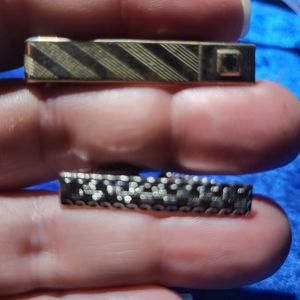 2 Tie clips vintage